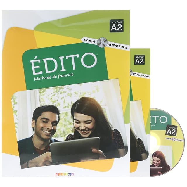 Edito A2 Livre de L'eleve + Cahier d'activites product image