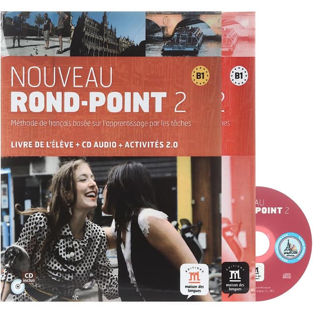 Noveau Rond Point 2 Livre de L'eleve + Cahier d'activites product image
