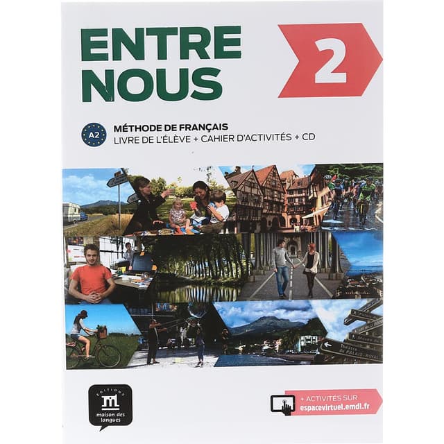 Entre Nous 2 Livre de L'eleve + Cahier d'activites  product image
