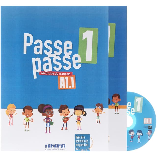 Passe passe 1 Livre de L'eleve + Cahier d'activites product image