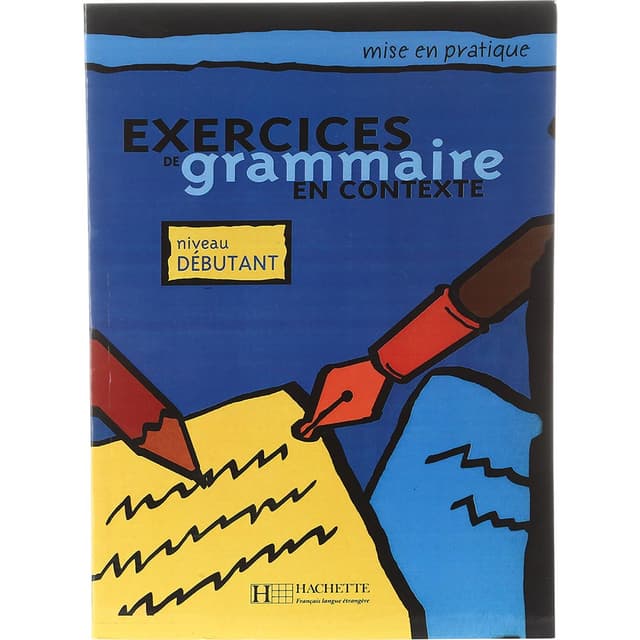 Exercices de grammaire en contexte mise en pratique debutant product image