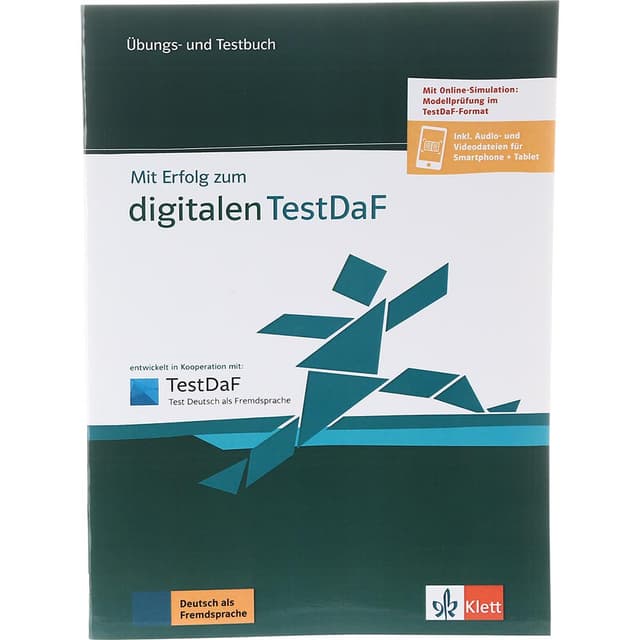 Mit Erfolg Zum digitalen TestDaF Ubungs + Testbuch product image
