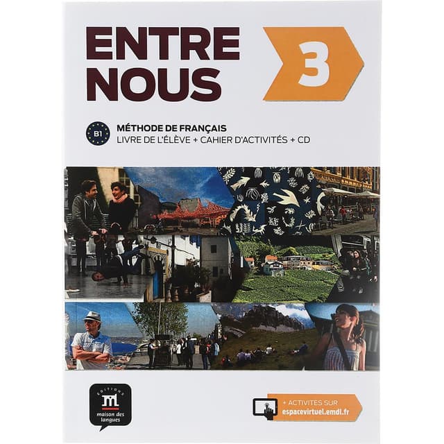 Entre Nous 3 Livre de L'eleve + Cahier d'activites  product image