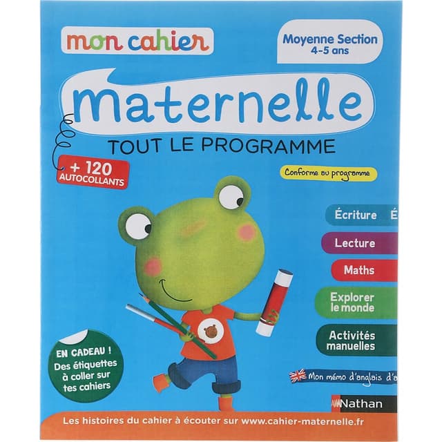 Mon Cahier maternelle 4-5 ans product image