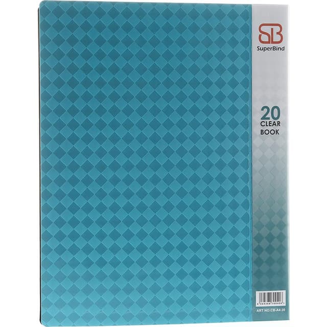 کلیر بوک 20 برگ سوپر بایند سایز A4 کد 70040 product image