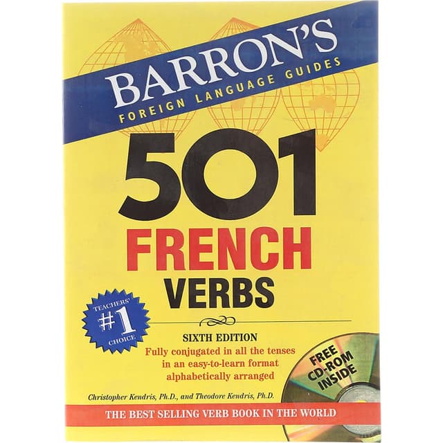 501French Verbs Sixth Edition  product image