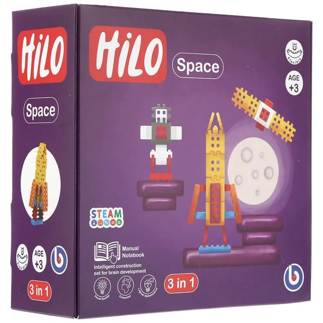 اسباب بازی ساختنی بامیک مدل Hilo فضا 68 تکه product image