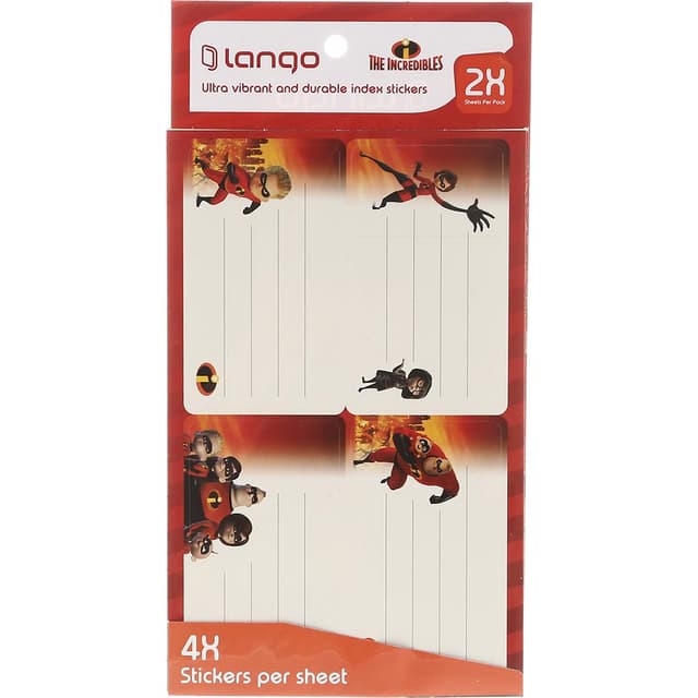 برچسب اسم لانگو طرح شگفت انگیزان کد 1502 product image