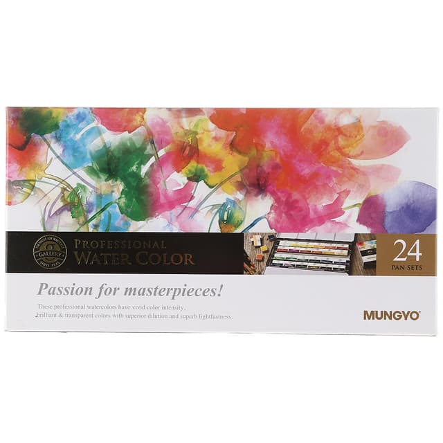 آبرنگ 24 رنگ مانگیو مدل professional کد 9249 product image