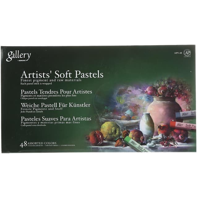 پاستل گچی 48 رنگ مانگیو مدل Artists کد Mpv-48 product image