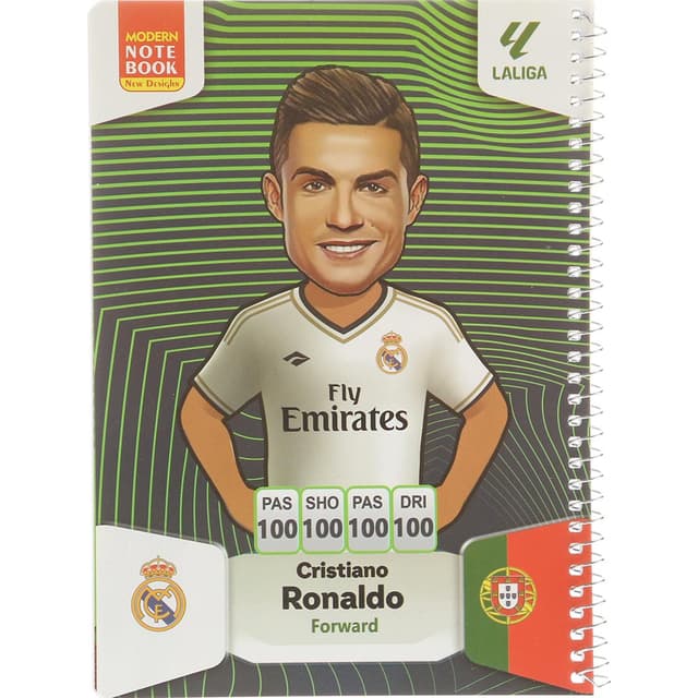 دفتر نقاشی 50 برگ مدرن طرح Cristiano Ronaldo product image
