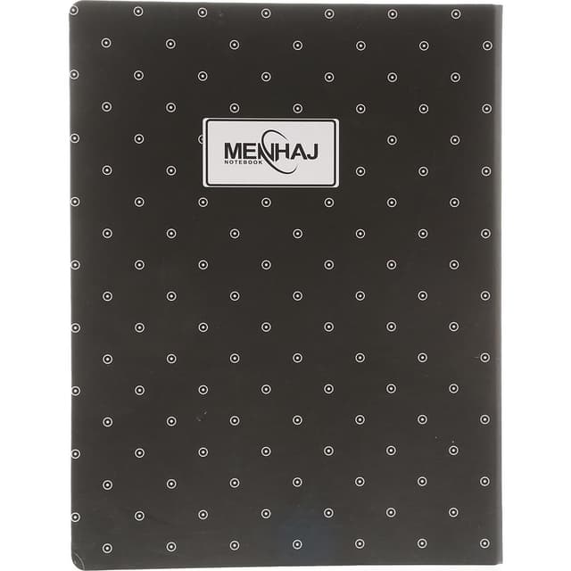 دفتر کلاسوری 100 برگ منهاج طرح Spotted product image