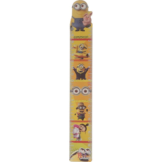 خط کش چوبی 20 سانتی متری آرم استار طرح Minions product image