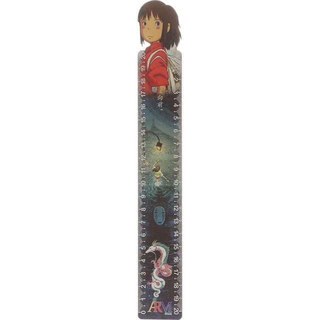 خط کش چوبی 20 سانتی متری آرم استار طرح Spirited Away product image