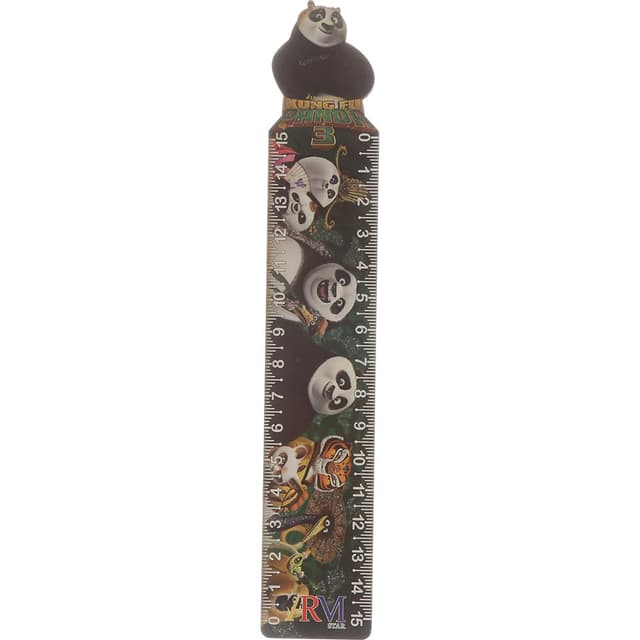 خط کش چوبی 15 سانتی متری آرم استار طرح Kung Fu Panda product image
