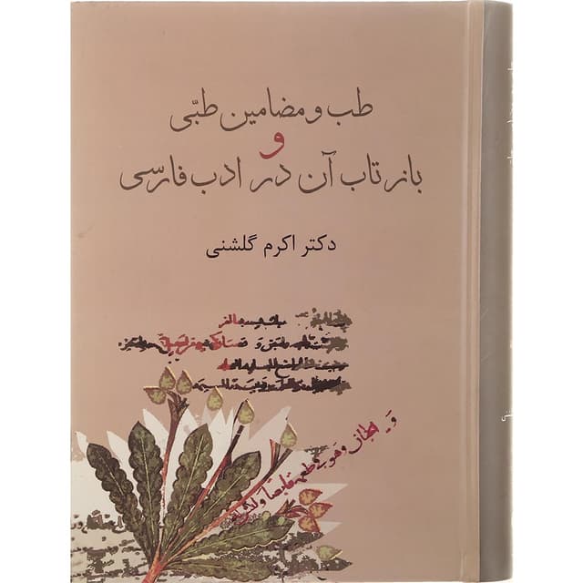 کتاب طب و مضامین طبی و بازتاب آن در ادب فارسی product image