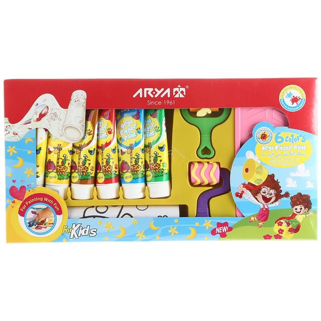 رنگ انگشتی 6 رنگ آریا کد 7021 product image