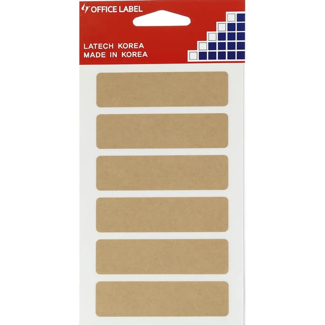 برچسب اسم لاتک کد KR208 product image