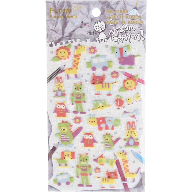 استیکر لاتک مدل Magic Crayon کد 15S-C553 product image