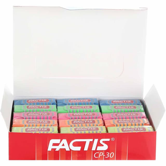 پاک کن رنگی فکتیس کد CP30 بسته 30 عددی product image