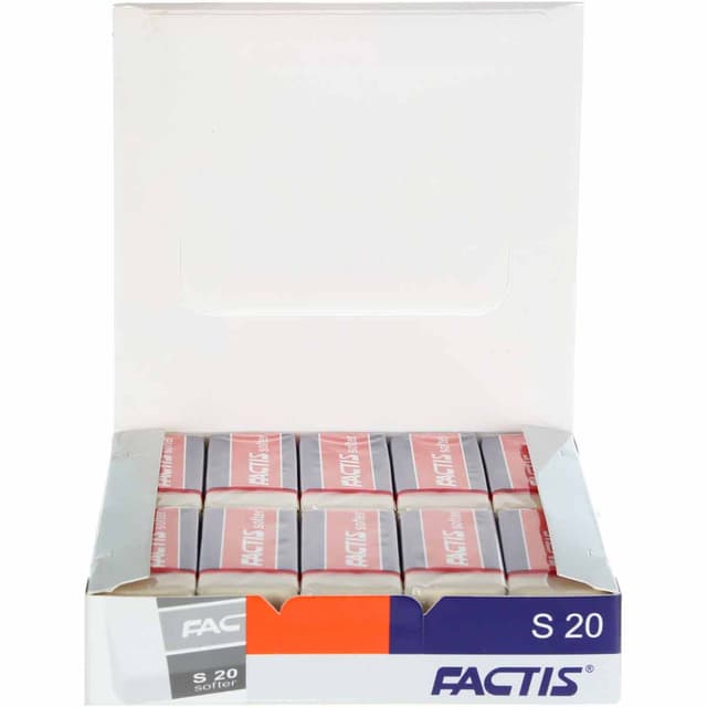پاک کن فکتیس مدل Softer کد S20 بسته 20 عددی product image