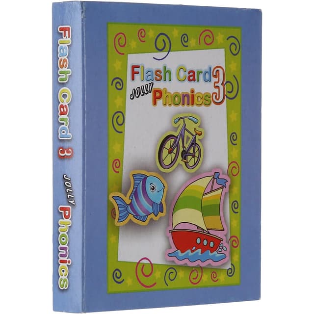 Jolly Phonics 3 Flashcards product image
