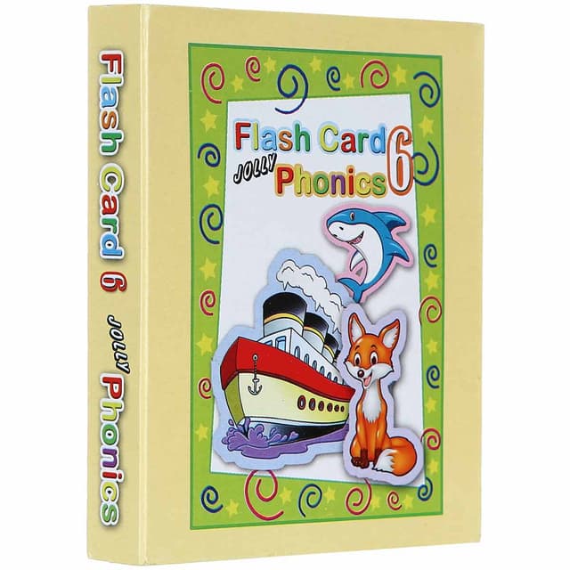 Jolly Phonics 6 Flashcards product image