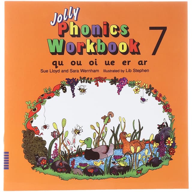 Jolly Phonics 7 Workbook product image