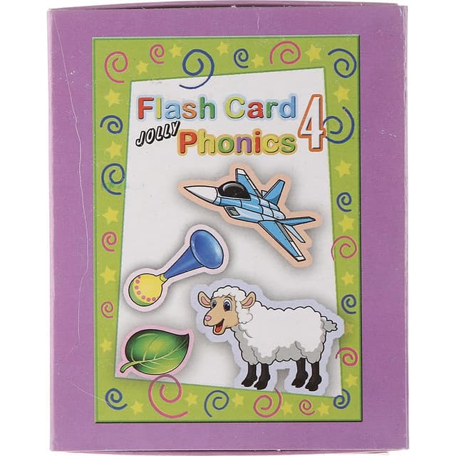 Jolly Phonics 4 Flashcards product image