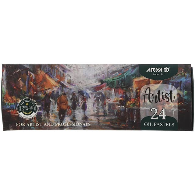 پاستل روغنی 24 رنگ آریا طرح شهر قدیمی کد 2602 product image