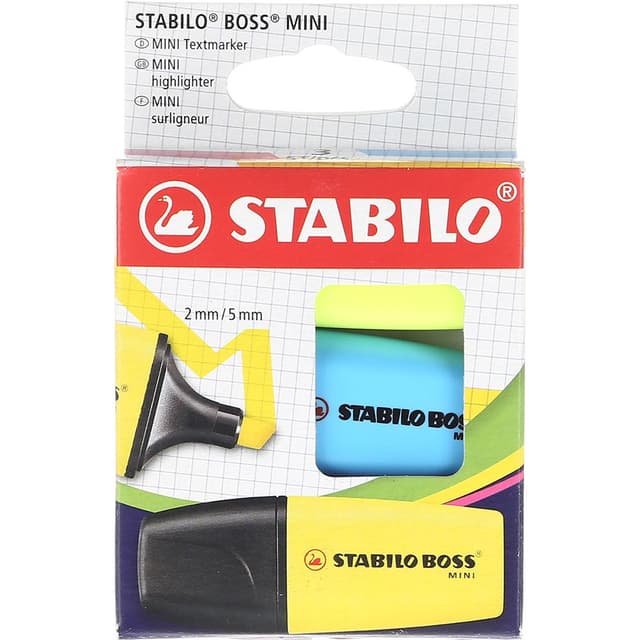 ماژیک علامتگذار 3 رنگ استابیلو مدل Boss Mini کد 3039 product image