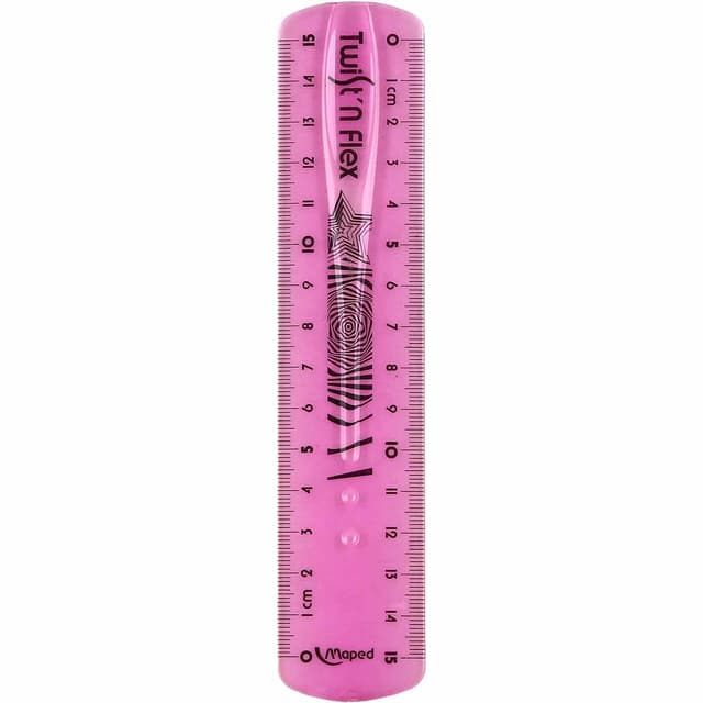 خط کش ژله ای مپد مدل Twistn Flex با طول 15 سانتی متر product image